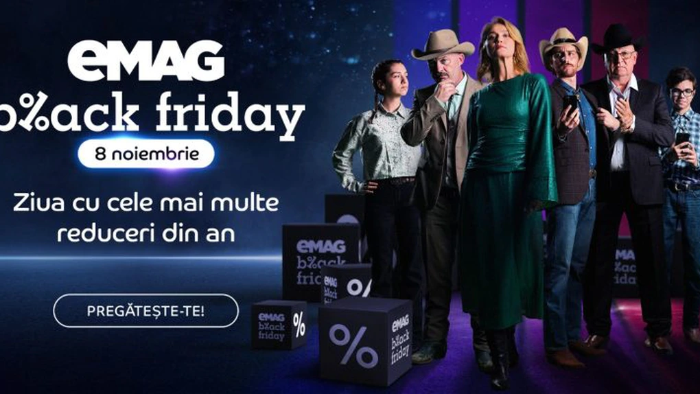 eMAG Black Friday 2024: în primele 30 de minute de la start, clienții au plasat comenzi în valoare de 220 mil. lei, în creștere cu 22% față de anul trecut