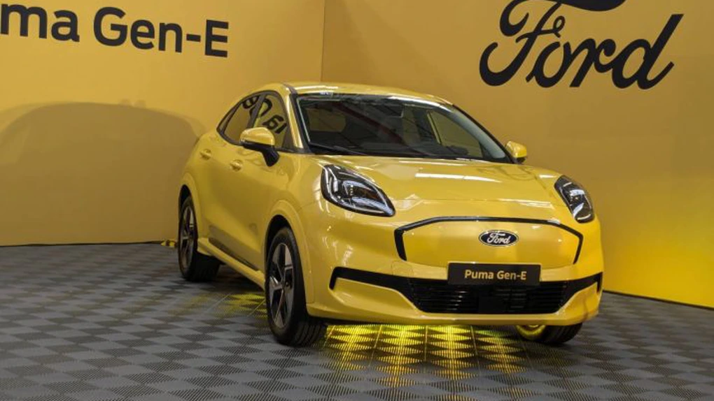Ford a prezentat modelul electric Puma Gen-E asamblat în România - VIDEO