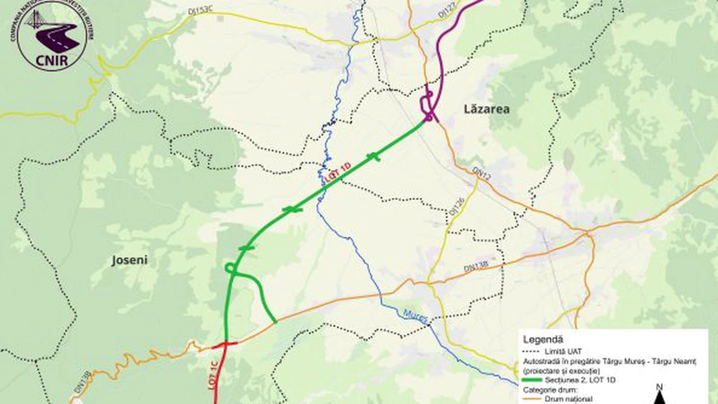 Autostrada Unirii A8: Umbrărescu pierde definitiv în fața altui român un contract de autostradă. Danlin XXL rămâne câștigător pe lotul Joseni - Ditrău