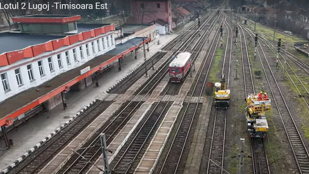 Calea ferată, neimportantă pentru autorități. Doar 633 km din 10.611 modernizați în 35 de ani