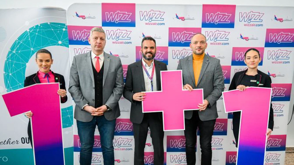 Wizz Air se extinde la Sibiu și adaugă o nouă aeronavă, lansează șase rute noi, care vor crește cu 58% capacitatea față de vara anului trecut