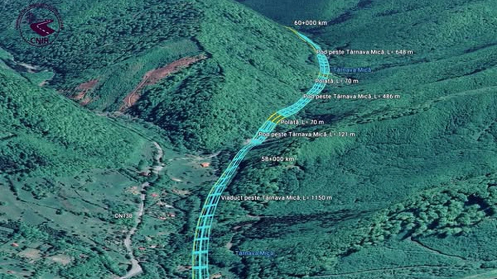 Autostrada Unirii A8: CNIR a lansat licitația pentru supervizarea lucrărilor pe lotul Sărățeni - Joseni