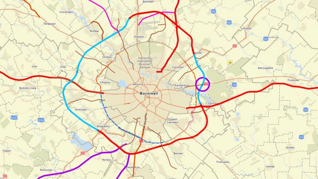 Autostrada Bucureștiului A0. Când sunt gata lucrările? Răspunsul șefului Transporturilor VIDEO