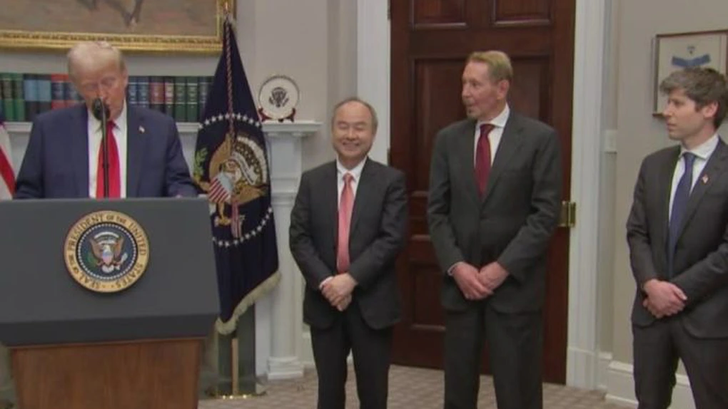 Proiectul Stargate - Trump anunţă o investiţie de până la 500 de miliarde de dolari în domeniul AI, acord între  Oracle, SoftBank şi OpenAI