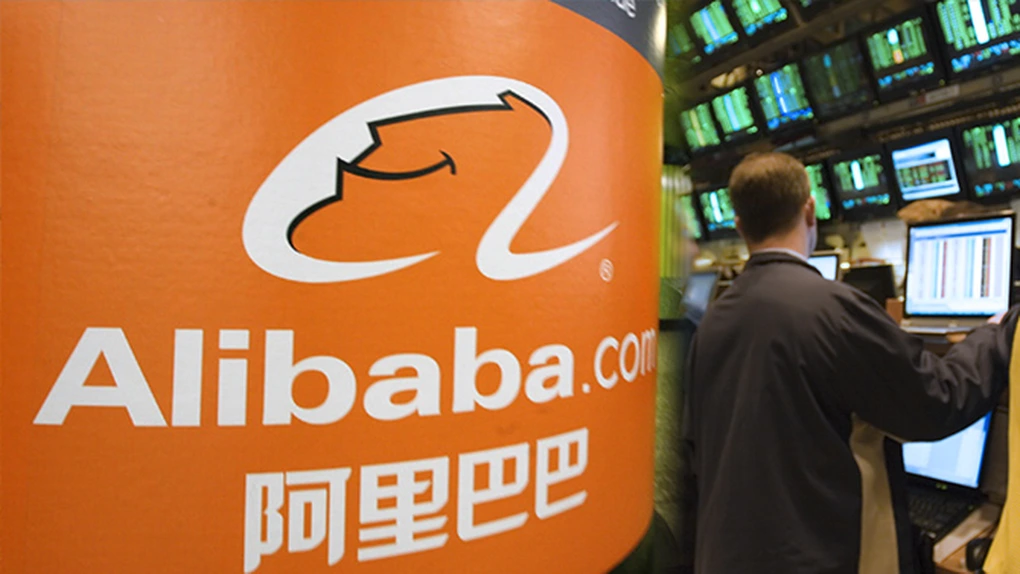Valoarea acțiunilor Alibaba a scăzut cu 8% din cauza rezultatelor financiare sub așteptări