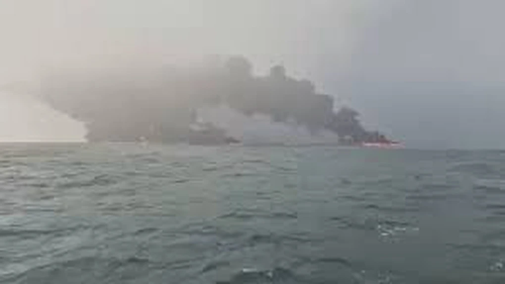 Un cargou și un petrolier s-au ciocnit în Marea Nordului. 32 de persoane au fost rănite