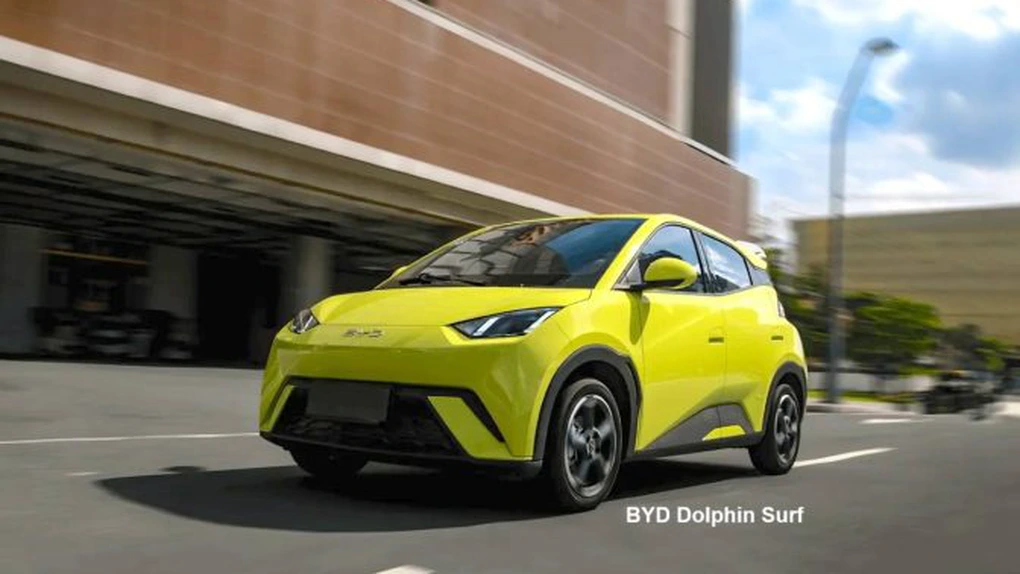 BYD anunță prezentarea în România a celui mai accesibil model al mărcii