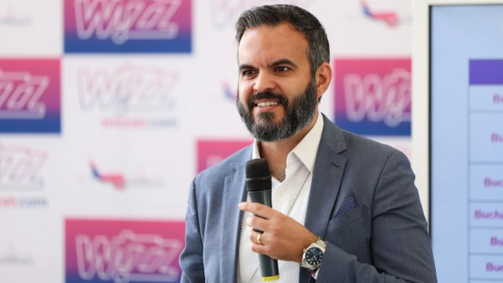 Wizz Air se așteaptă să transporte peste opt milioane de pasageri de pe cele două baze din București în 2025