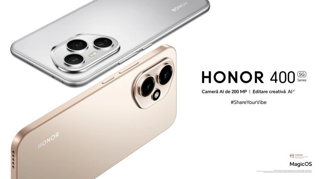 HONOR lansează Seria HONOR 400 cu cameră AI de 200MP