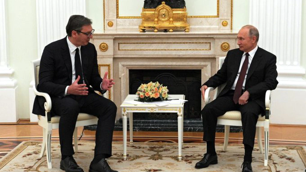 Aleksandar Vucic i-a solicitat lui Putin ca Serbia să primească în continuare gaze naturale ieftine din Rusia