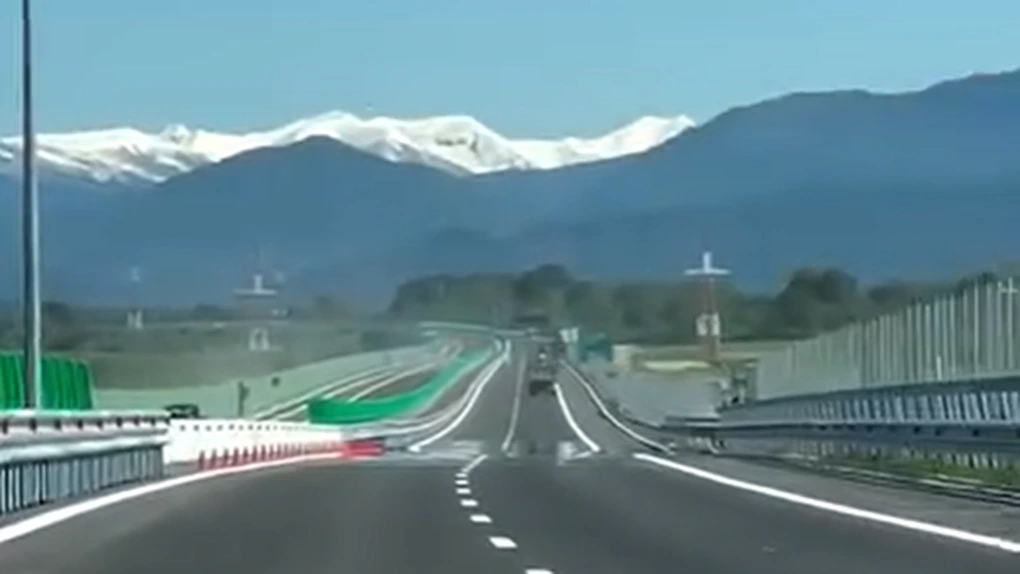 Carpații de pe autostradă: Imagini cu noul tronson din A1 Sibiu - Pitești, care se deschide în câteva săptămâni