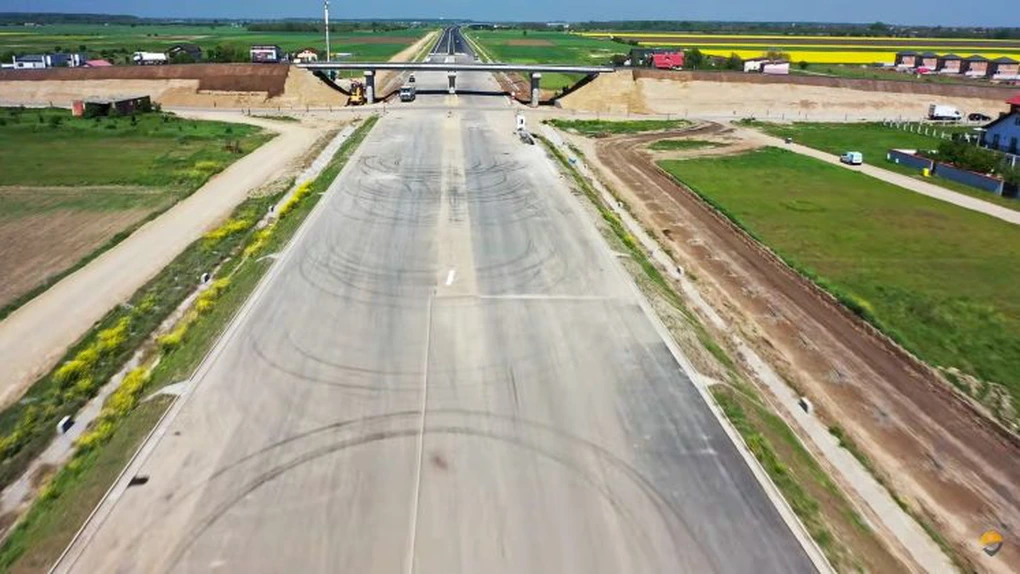 FOTO Autostrada Bucureștiului A0: Aktor, în sfârșit gata cam într-o lună - API
