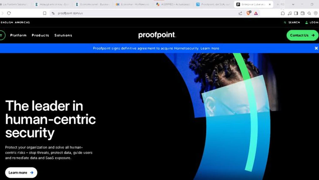Americanii de la Proofpoint au cumpărat compania germană Hornetsecurity cu peste un miliard de dolari