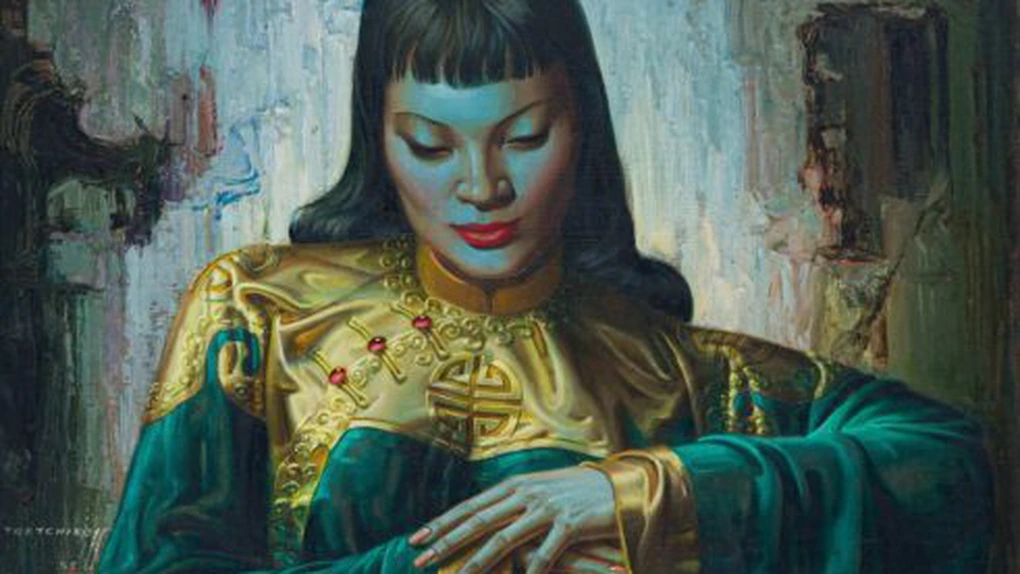 „The Lady from the Orient” a devenit cel mai scump tablou al pictorului sud-african Vladimir Tretchikoff, după ce a fost vândut la o licitație organizată la Johannesburg
