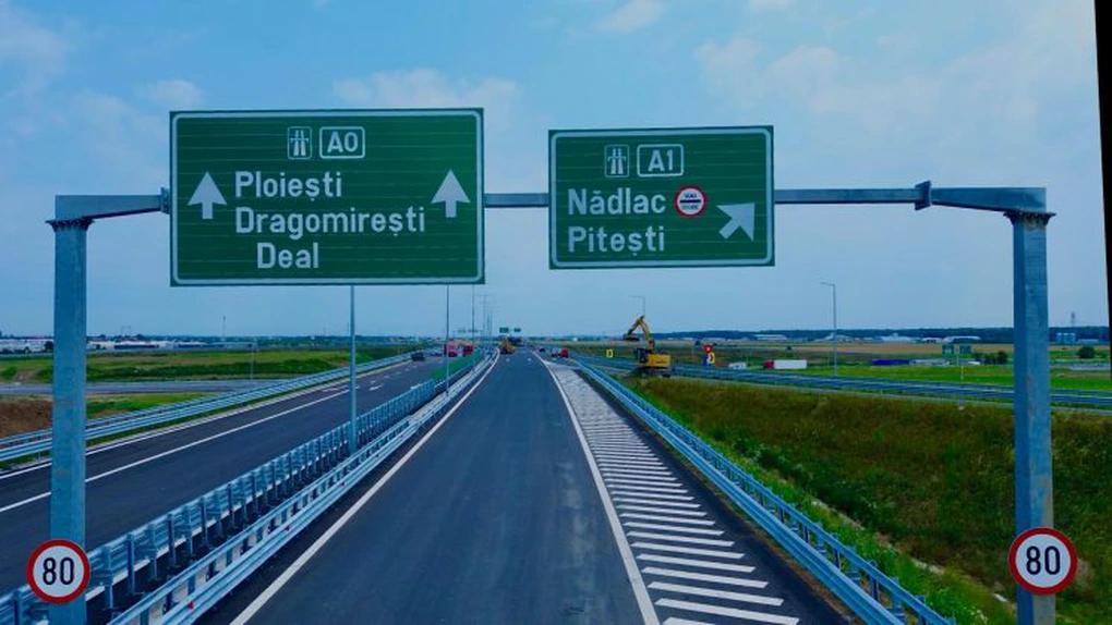 VIDEO Autostrada Bucureștiului A0: Lotul 3 Sud a fost dat în trafic. Se circulă pe 390 de kilometri neîntrerupți de autostradă de la Curtea de Argeș la Constanța