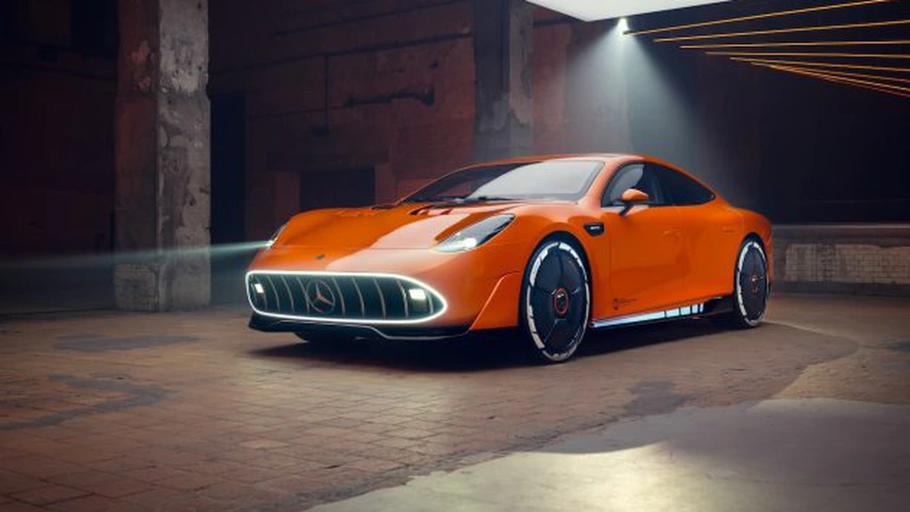 AMG GT XX, un concept Mercedes-Benz cu trei motoare electrice și 1.360 CP