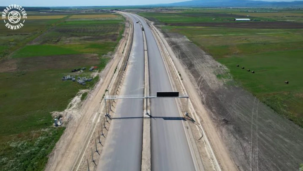 Autostrada A7 Ploiești - Buzău: Cum mai arată tronsonul de care depinde darea în trafic a mega-podului de la Buzău