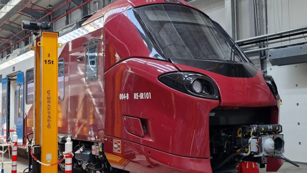 FOTO Alstom anunță că încă un tren Coradia Stream a ajuns în depoul Grivița