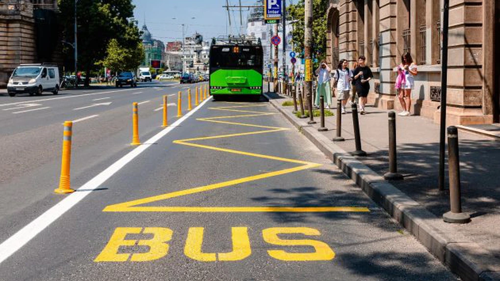 Noi benzi unice pentru autobuze în București. Care sunt acestea
