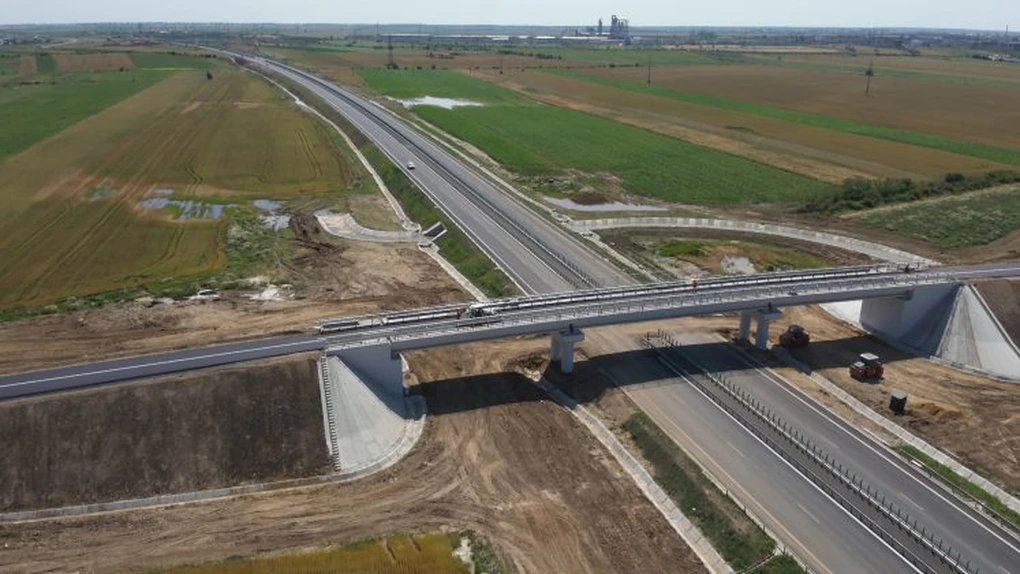 FOTO Drum Expres DEx12 Craiova – Pitești: Se apropie finalizarea conexiunii cu A1 București – Pitești – șeful CNAIR