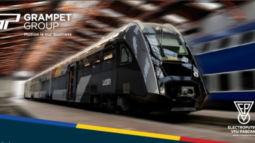 „Leon”, primul tren fabricat la Pașcani, va fi prezentat săptămâna viitoare