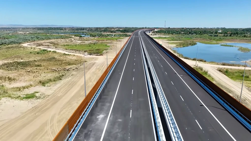Autostrada Moldovei A7: Mega-podul peste râul Buzău va fi dat în trafic săptămâna viitoare