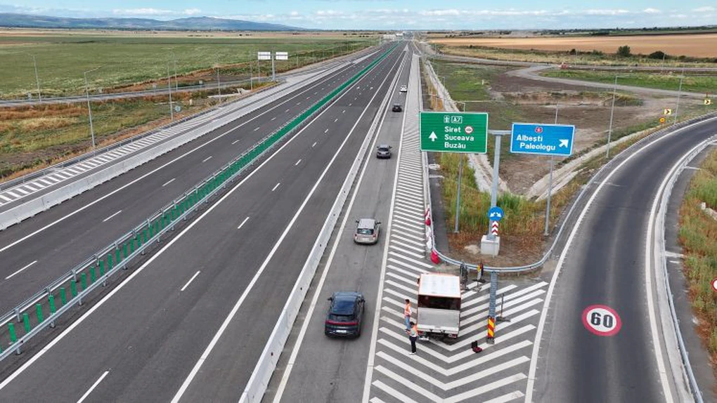 Autostrada A7 Ploiești – Buzău. Peste 11 kilometri din lotul 1 au fost redeschiși astăzi UPDATE