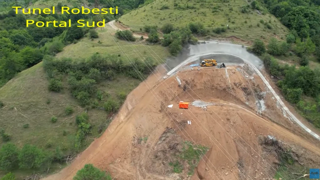 VIDEO Autostrada A1 Sibiu – Pitești: Turcii de la Mapa – Cengiz se pregătesc să construiască primul tunel pe secțiunea montană dificilă Boița – Cornetu