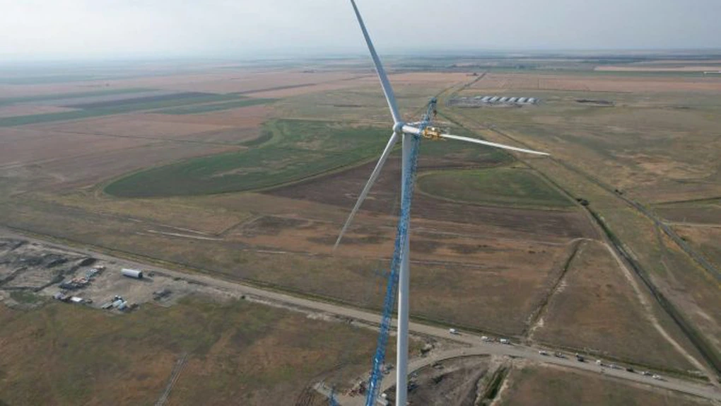 Cea mai mare turbină eoliană din România. Rezolv Energy a pus prima unitate Vestas de 6,4 MW în parcul eolian VIFOR din Buzău