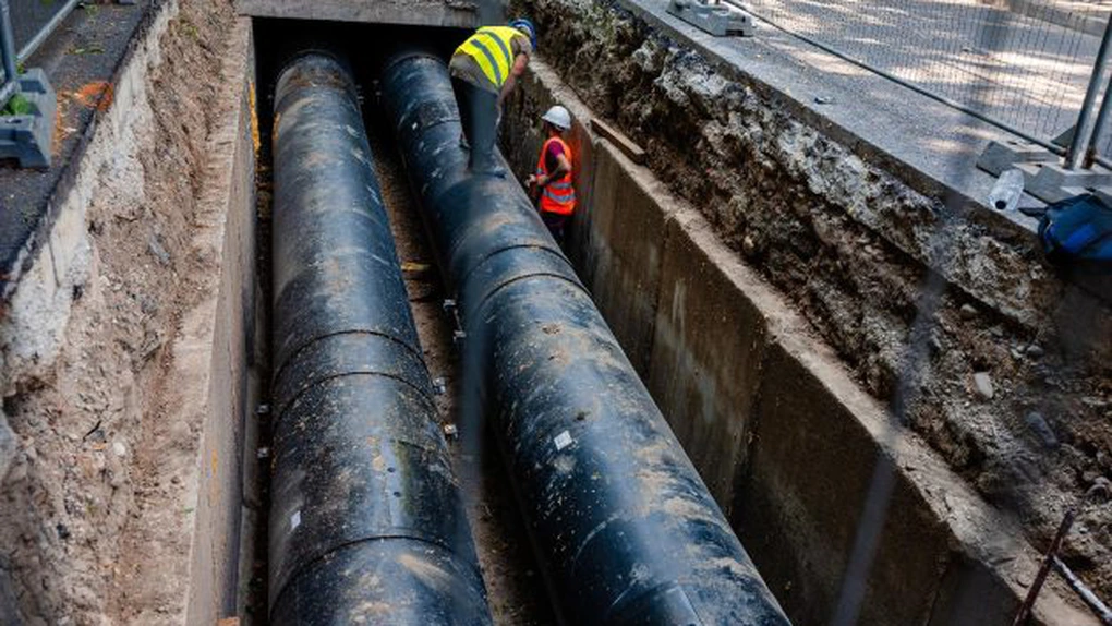 Primăria Capitalei dă în exploatare un nou tronson de conductă de termoficare în zona Bucur Obor