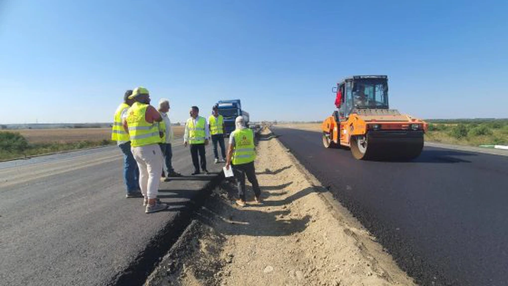 FOTO Autostrada Bucureștiului A0: Un pasaj de pe lotul 3 Nord nu mai poate fi finalizat anul acesta. Soluția autorităților pentru deschiderea circulației