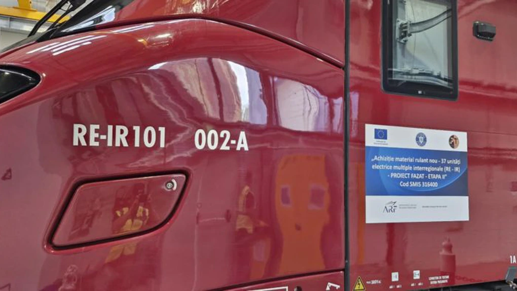 CFR Călători a primit marți al doilea tren nou Alstom Coradia Stream