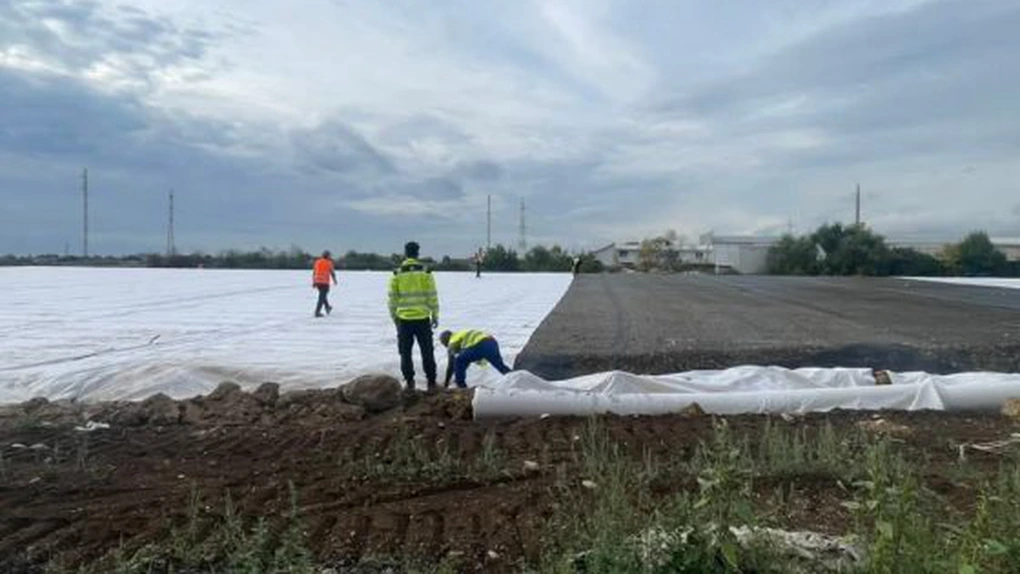 Autostrada Bucureştiului A0: 664 de muncitori mobilizați pe lotul 1 Nord. Luna viitoare începe asfaltarea