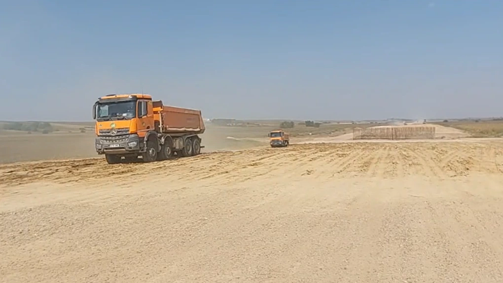 VIDEO Autostrada A7 Bacău - Pașcani: UMB a ajuns la un stadiu de 38% pe lotul 1