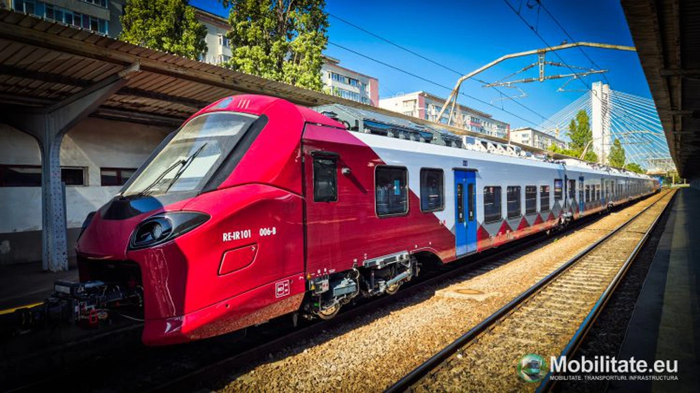 A șasea ramă Coradia Stream de la Alstom a ajuns în București