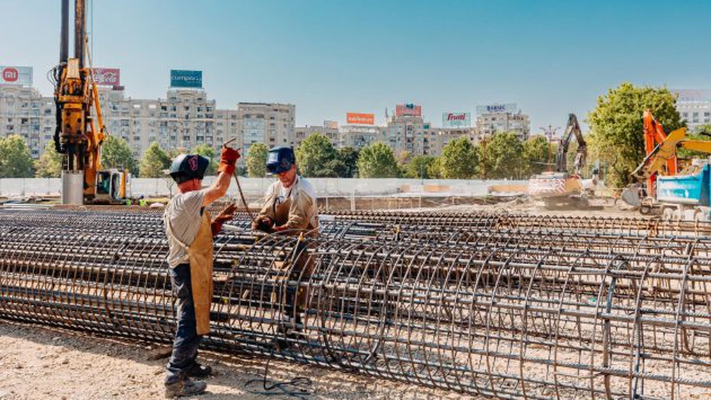 Planșeul Unirii: Stadiul celui mai mare șantier din centrul Capitalei și când vor fi terminate lucrările. Anunțul constructorului VIDEO