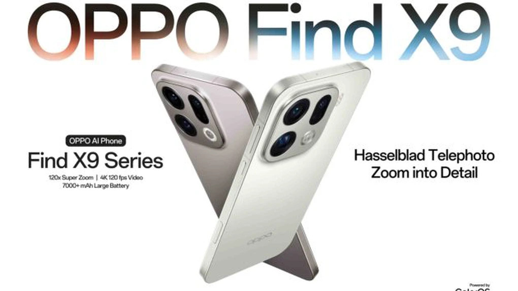 OPPO lansează seria Find X9 cu o cameră telefoto Hasselblad de 200 MP și baterie de peste 7000 mAh. Cât costă în România