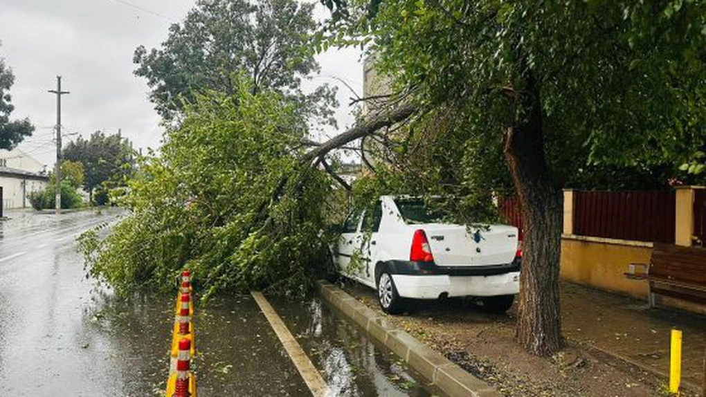 Pompierii au intervenit de joi seară până sâmbătă dimineață în 351 de cazuri în București și Ilfov ca urmare a furtunilor care au avut loc