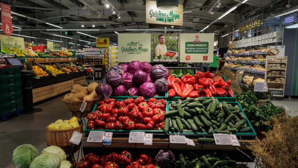 Câte fructe și legume românești a pus Mega Image pe rafturile magazinelor. Ce produs a bătut recordul vara aceasta