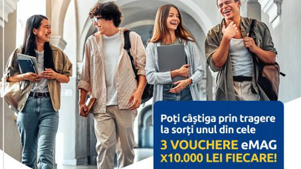 Anunț important pentru studenții sub 26 de ani. Zero comisioane pe viață dacă își deschid acum cont. Oferta Exim Banca Românească