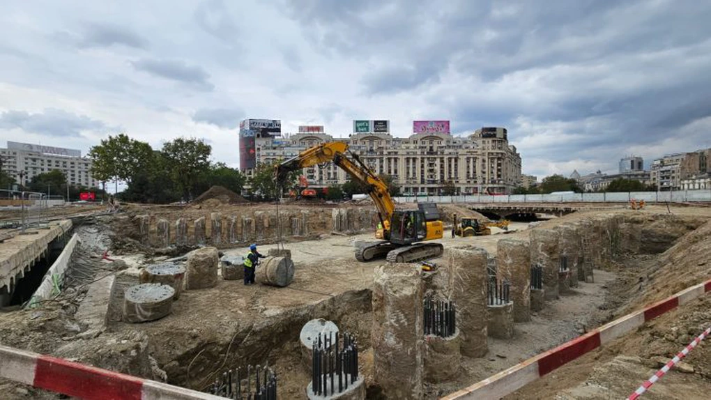 Există riscul ca lucrările la planșeul Unirii să fie oprite în 2026. Stadiul acestora este de 25%, iar datoriile acumulate ajung la 135 de milioane de lei