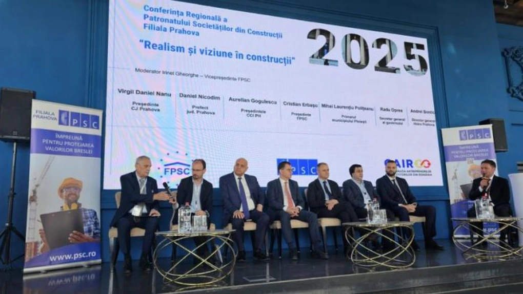 Conferința Filialei Prahova a Patronatului Societăților din Construcții: ,,Împreună pentru protejarea valorilor breslei”. Ce mesaje s-au dat