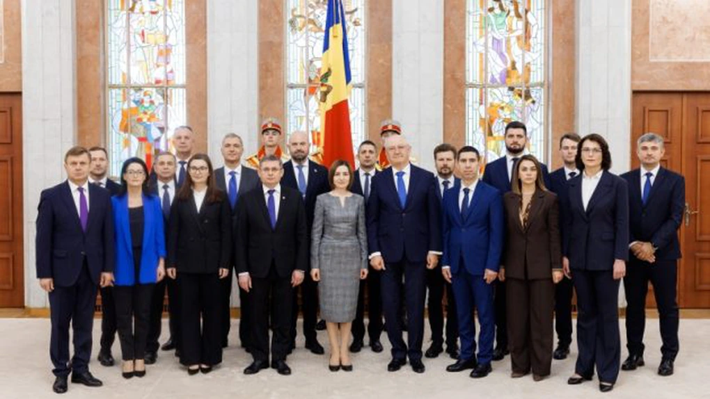 Noul guvern al Republicii Moldova a depus jurământul. Executivul are 14 ministere și cinci vicepremieri