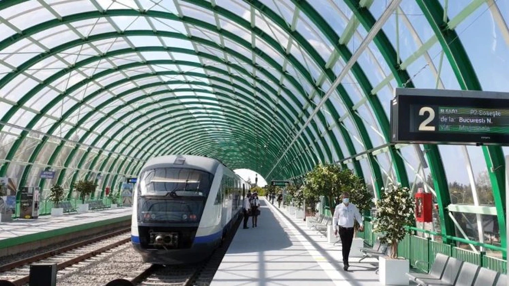 Trenul Gara de Nord - Aeroport Otopeni. Circulaţia va fi modificată din cauza unor lucrări