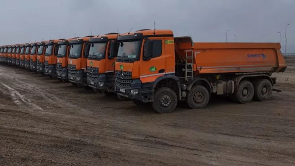 VIDEO Autostrada A7 Focșani - Bacău: Cum au evoluat în doar două luni lucrările UMB la lotul 2