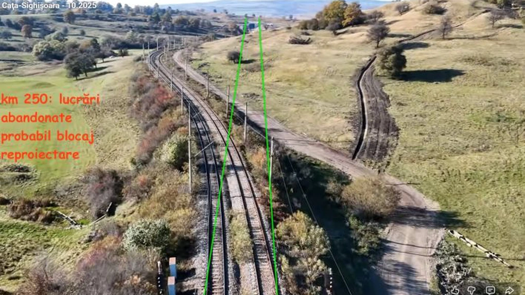 Calea ferată Brașov - Sighișoara: Abia prin 2030 vom putea circula pe linia reabilitată. Călătoria va scădea sub o oră - Asociația Pro Infrastructură