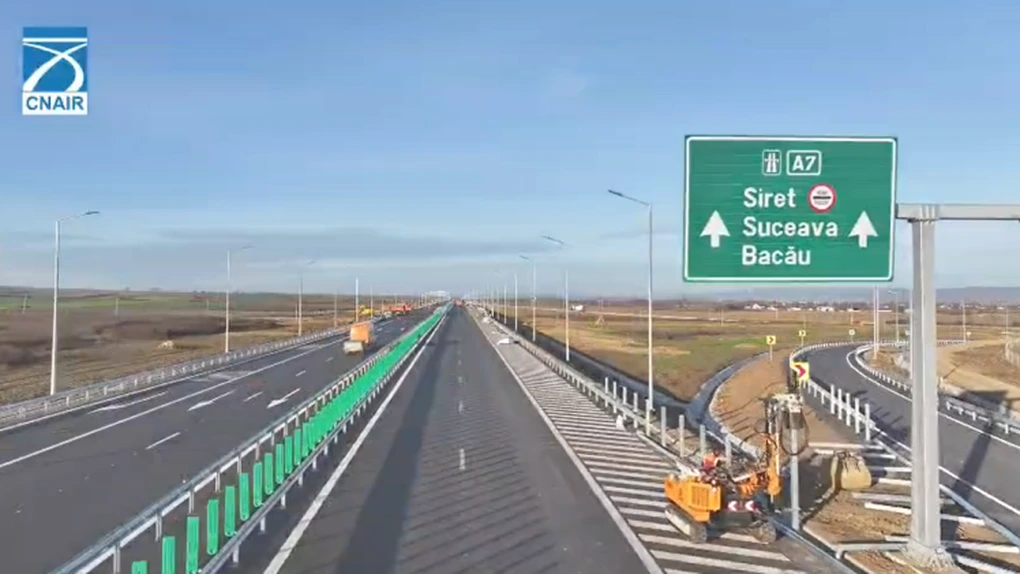 TOP autostrăzi în trafic: A7 a devenit cea mai lungă autostradă din România, după A1. A depășit A3