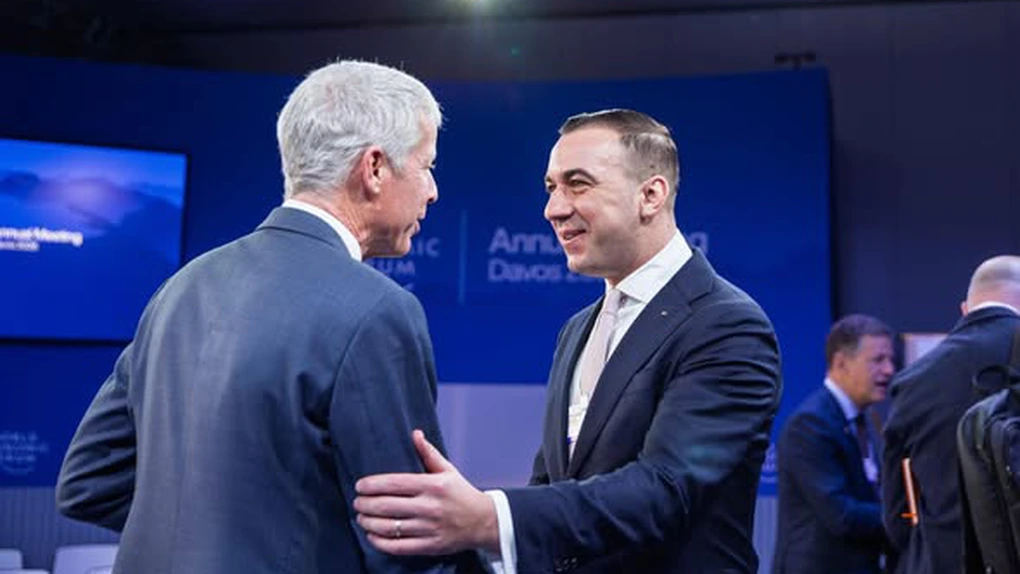 Bogdan Ivan, la întâlnirea de la Davos cu secretarul SUA pentru Energie Chris Wright: 
