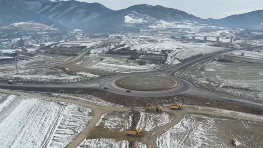 Autostrada A13 Sibiu - Făgăraș: Turcii de la Makyol pregătesc lucrările la mega - nodul Boița. Intersecția cu A1 va fi una dintre cele mai spectaculoase din țară VIDEO