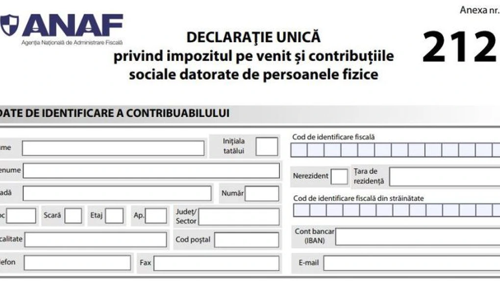 Asigurarea la sănătate a oamenilor fără venituri fiscalizate costă 2.430 de lei în 2026 şi e opţională. Vor plăti 608 lei la momentul asigurării. Model de completare a declaraţiei unice